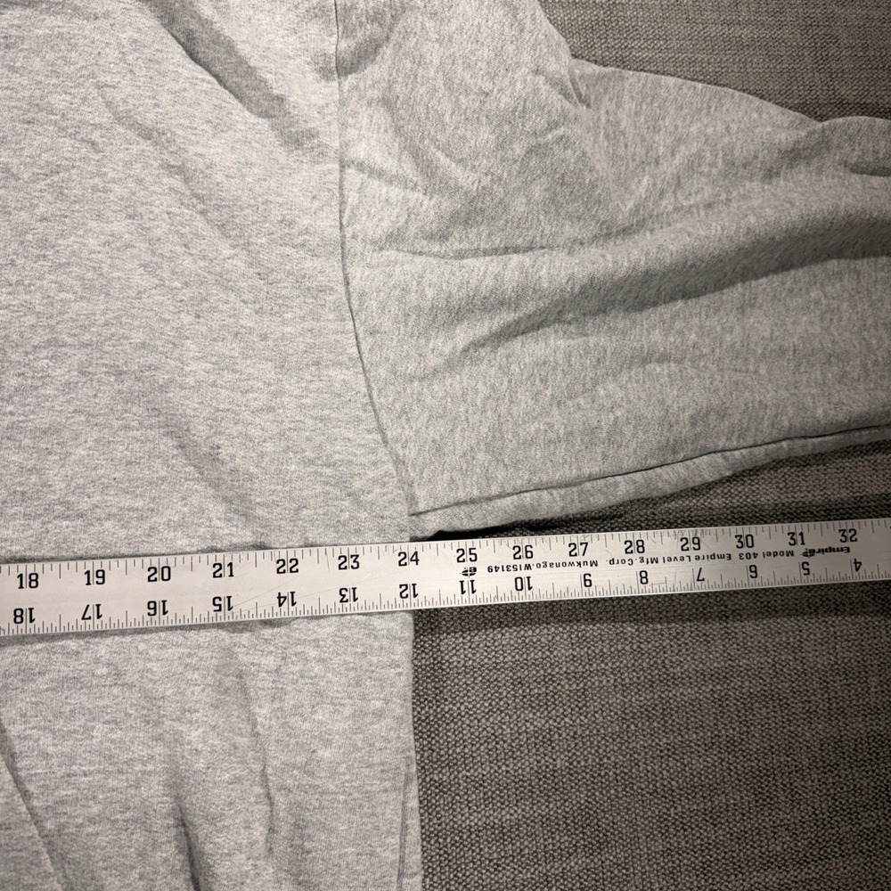 Genuine Dickies Zip Up Hoodie Mens XL Gray Excellent Workwear Fleece Sweatshirt - Picture 5 of 8